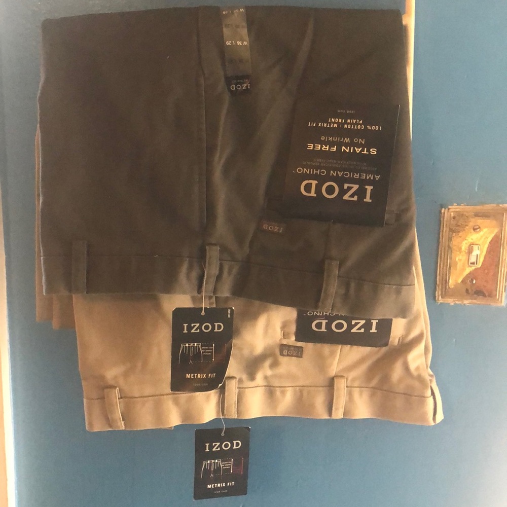 IZOD 2 for 1 pants